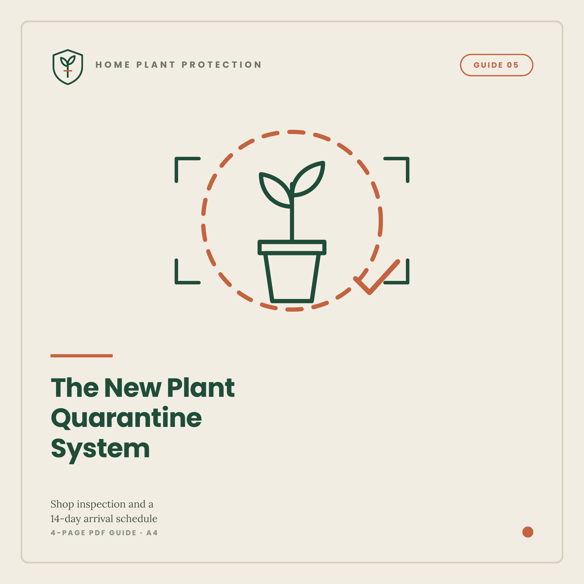 The New Plant Quarantine System