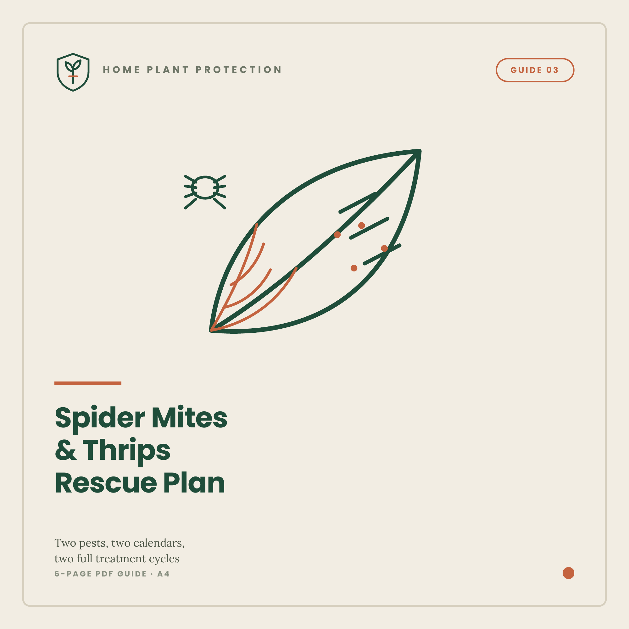 Spider Mites & Thrips Rescue Plan